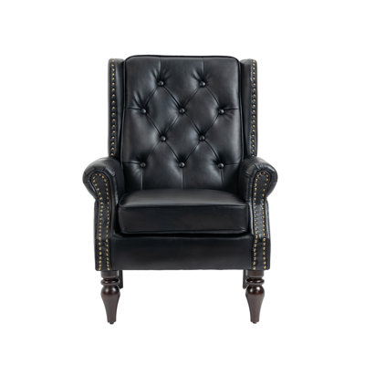 Wood Frame Armchair,Modern Accent Chair Lounge Chair For Living Room