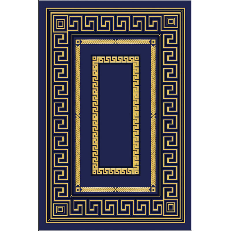Luxurious Velvet Area Rug, 5.9 x 9.2 Feet | 100% Velvet Fabric, 100% Cotton Sole, 0.4 in Pile Height | Antibacterial, Non-Slip, Machine Washable | Elegant 3D Digital Print for Living Room & Bedroom Decor