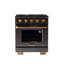 Cuisinière à double combustible KUCHT 30 po pour gaz naturel, brûleurs scellés et four à convection - finition pierre précieuse-2146173068