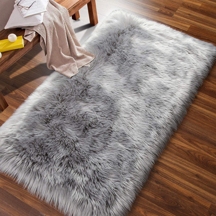 Levata Faux Sheepskin Indoor Rug