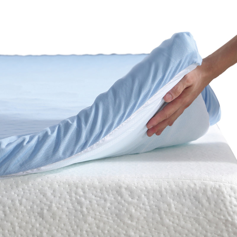 Cool Cloud 3" Gel-Infused Memory Foam Cooling Mattress Topper, Full, Full, Essential