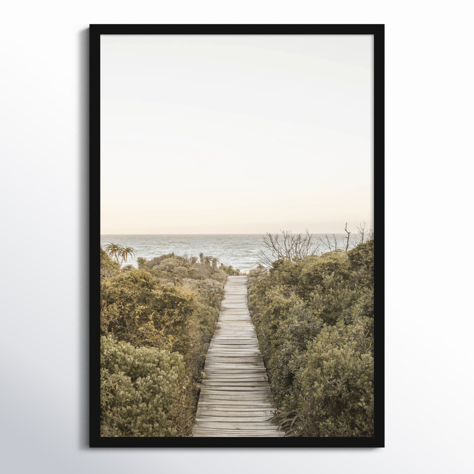 Partlow "Boardwalk" Print by Shot by Clint, Black, 33" H x 23" W