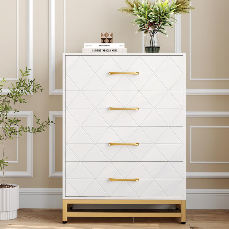 Danniell 23.85 " W Dresser, White