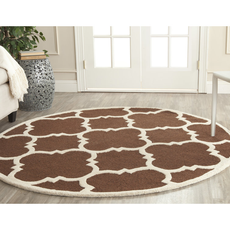 Cannen Hand Tufted Wool Geometric Rug