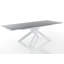 Amalan 90 cm Extendable Rectangular Glass Top Dining Table-1397332971-1397332970