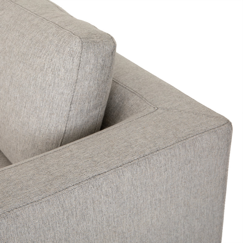Colt Sectional, Aldred Silver-Aged Sienna