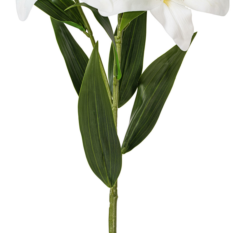 Brume de lis artificielle 36 "36", Blanc, jaune