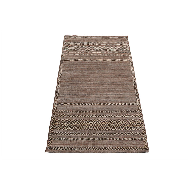 Tapis tribal marocain en laine noué à la main 3 x 5