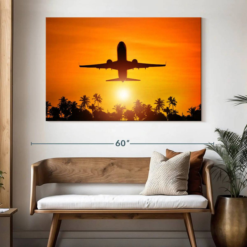 Mehar Airplane Summer Flight, 34" H x 51" W