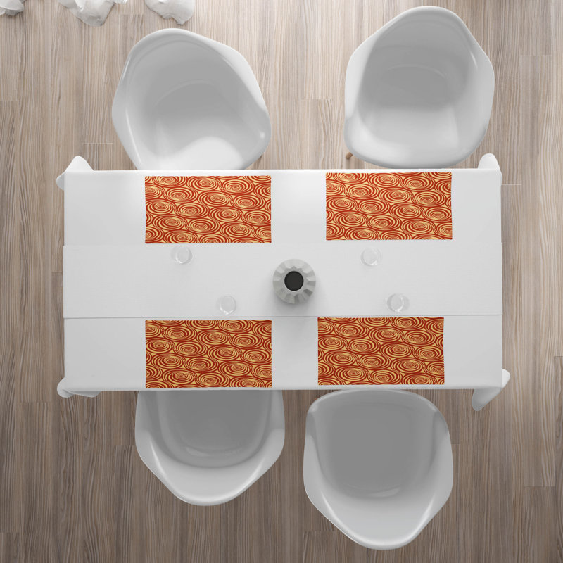 Polyester Geometric Rectangle Placemat