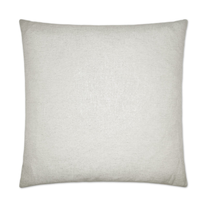 Shimmer Pillow Cover & Insert, Spa, Square 20"