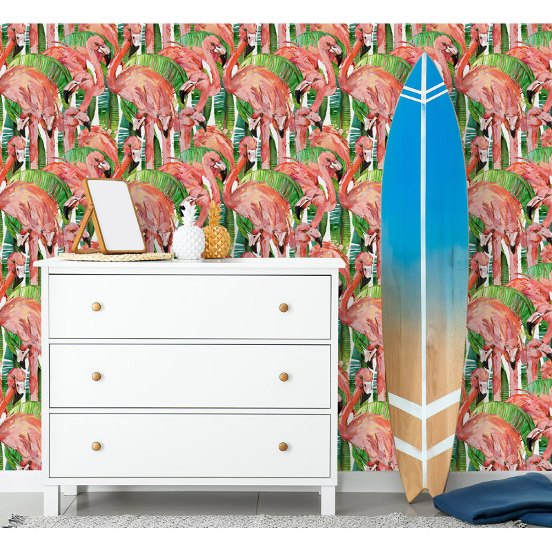 Esteves Floral Tile, 18.75" W x 25" L, Vinyl