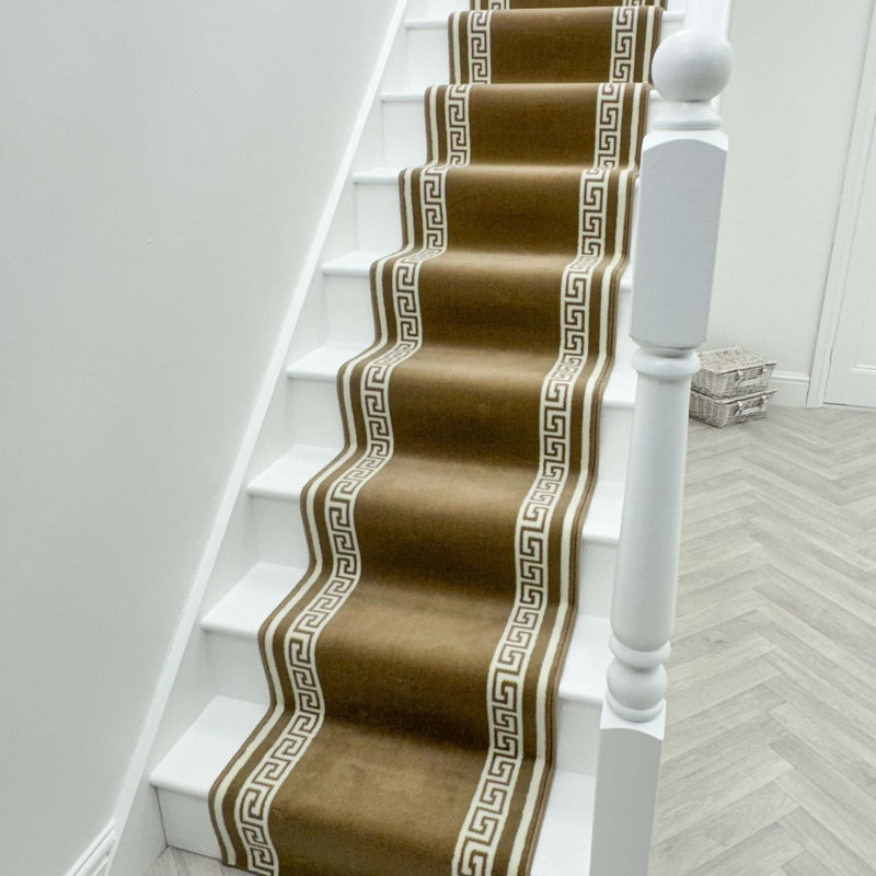 Stair Runner Geometric Area Rug, Runner 60 x 450 cm
