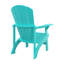 Chaise classique Crystal Harbor Adirondack aigue-marine-1395372015