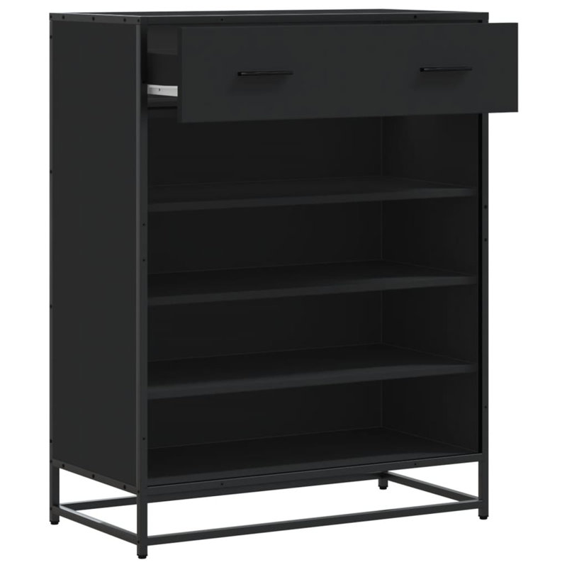 Shoe Storage Cabinet, Black
