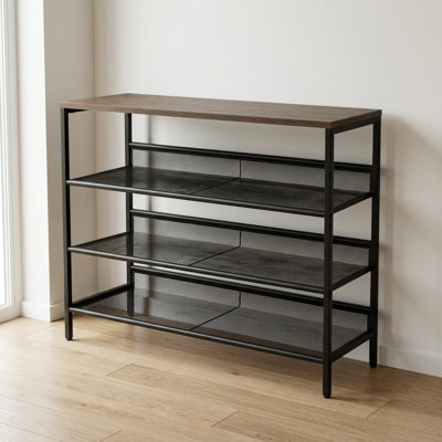16 Pair Shoe Rack