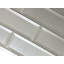 Secret Dimensions 4 in. x 16 in. Diamond Grade Glass Reverse Beveled Large Format Subway Decorative Kitchen & Bathroom Wall Tile