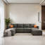 Canapé-lit modulaire 6 pièces pour salon-322420949