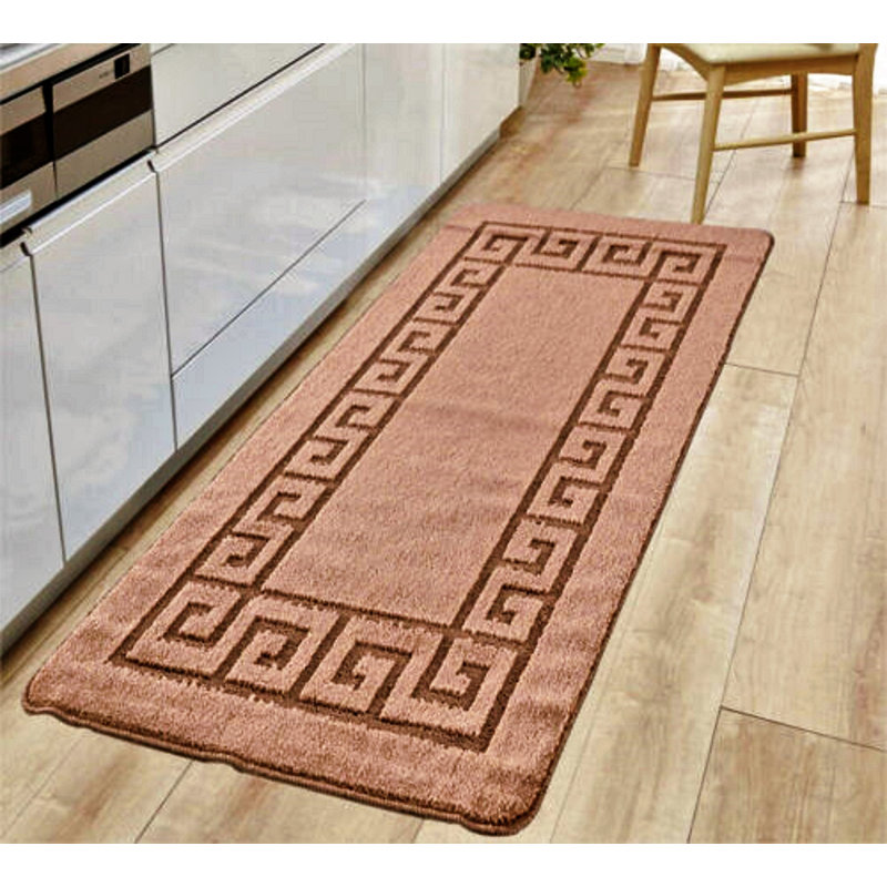Essence Geometric Area Rug, Runner 60 x 220cm