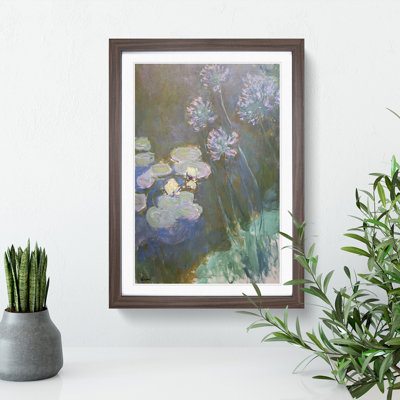Water Lilies Lily Pond Vol.6 by Claude Monet - Picture Frame Painting