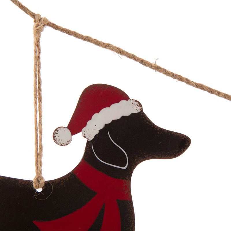 Noël 6' teckel Garland