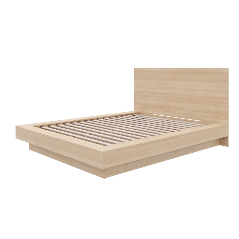 Chandlor Platform Bed, Beige, King