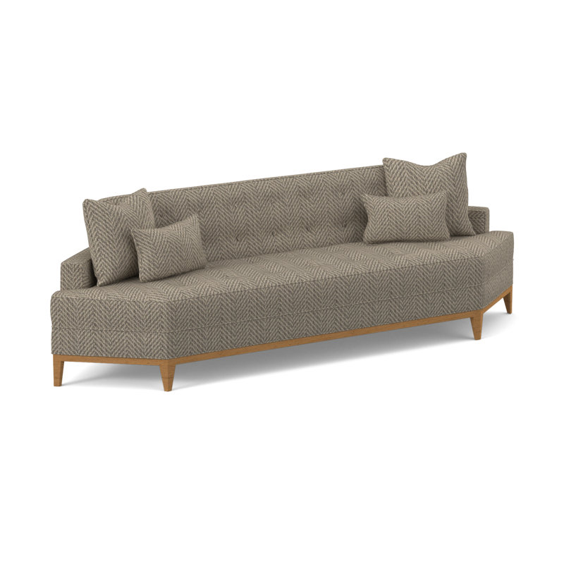 Perspective Sofa, Amber, Filigree Ivory 100% Polyester