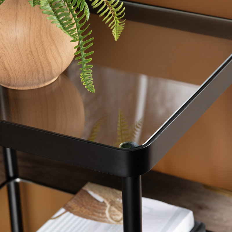 Lorelei Square Accent_End Table, Black
