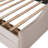 Evererdo Twin Size Fabric Upholstered Daybed-143938585-143938599