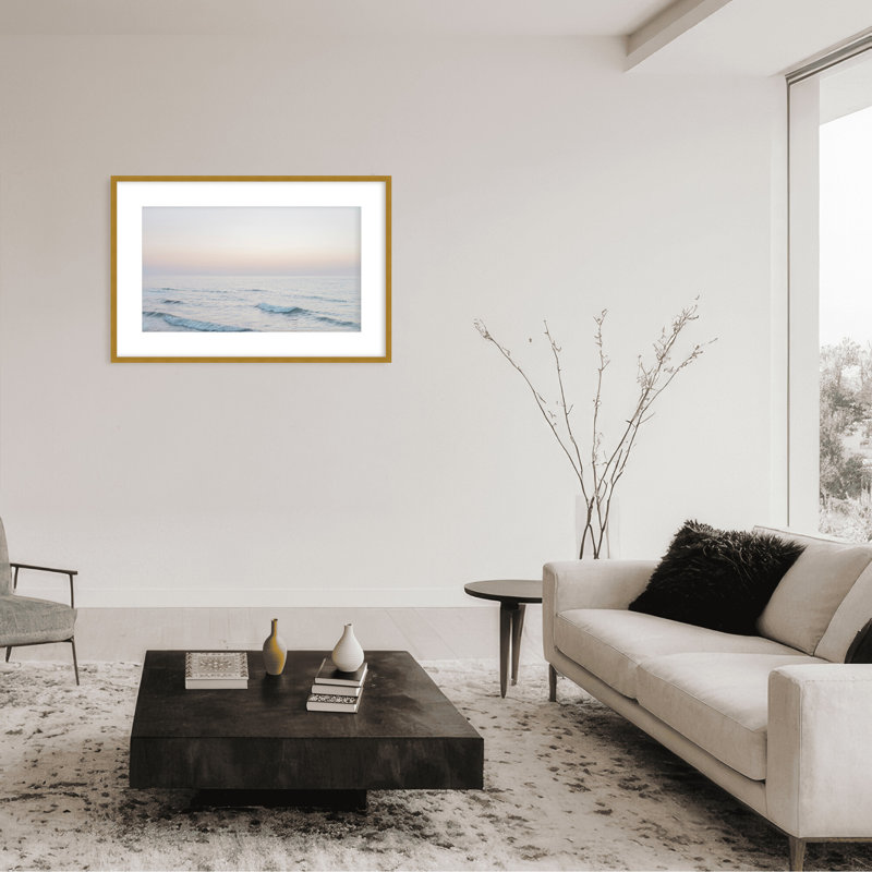Coastal Retreat Dawn by  - Picture Frame Photograph on Paper, 16" H x 24" W x 1.5" D, Wrapped Canvas, Does Not Apply