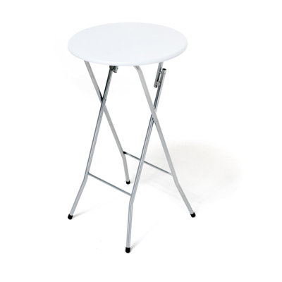 Salem Extendable Round Metal Base Dining Table