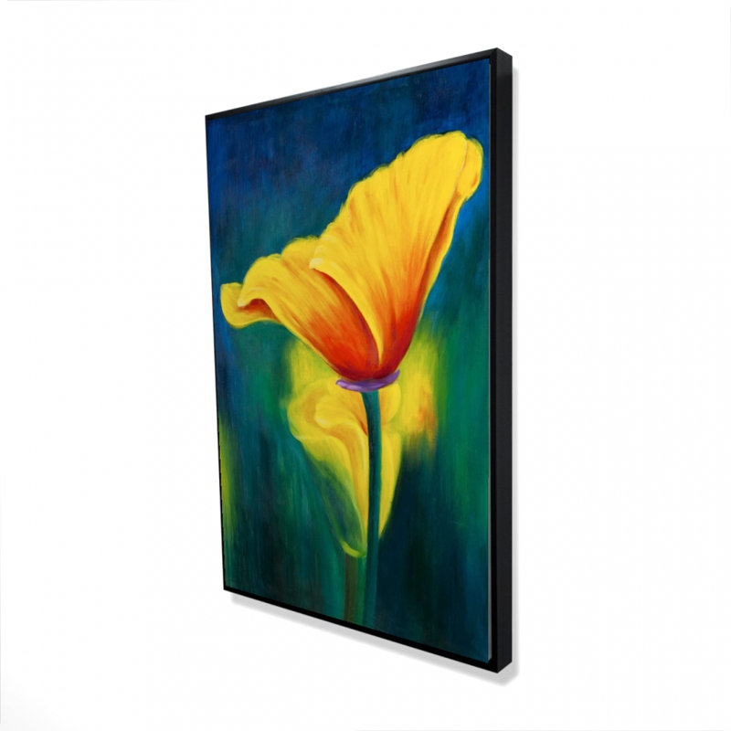 «Superb Contrast Flowers» sur toile, H 36 po x l 24 po