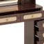 Coiffeuse avec miroir lumineux, coiffeuse rétro avec tiroirs et tablette de rangement, éclairage multimode-889737908
