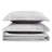 Box-Stitched Two Toned Reversible Quilt Set with Shams-1469081554-1469081519