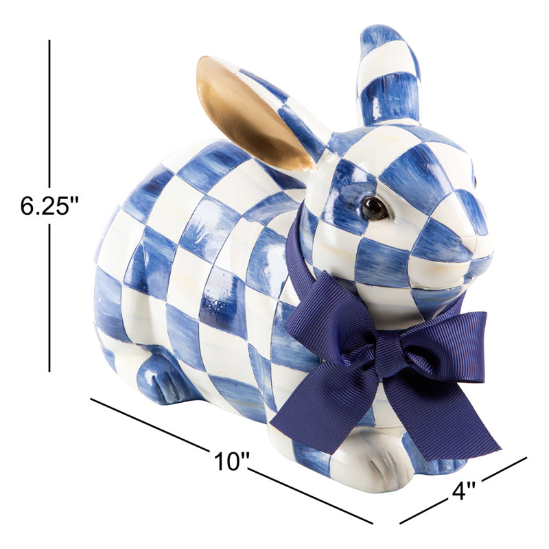 Royal Check Resting Bunny
