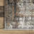Aagna Distressed Medallion Power Loom Performance Brown/Gray/Ivory Rug-1529334005