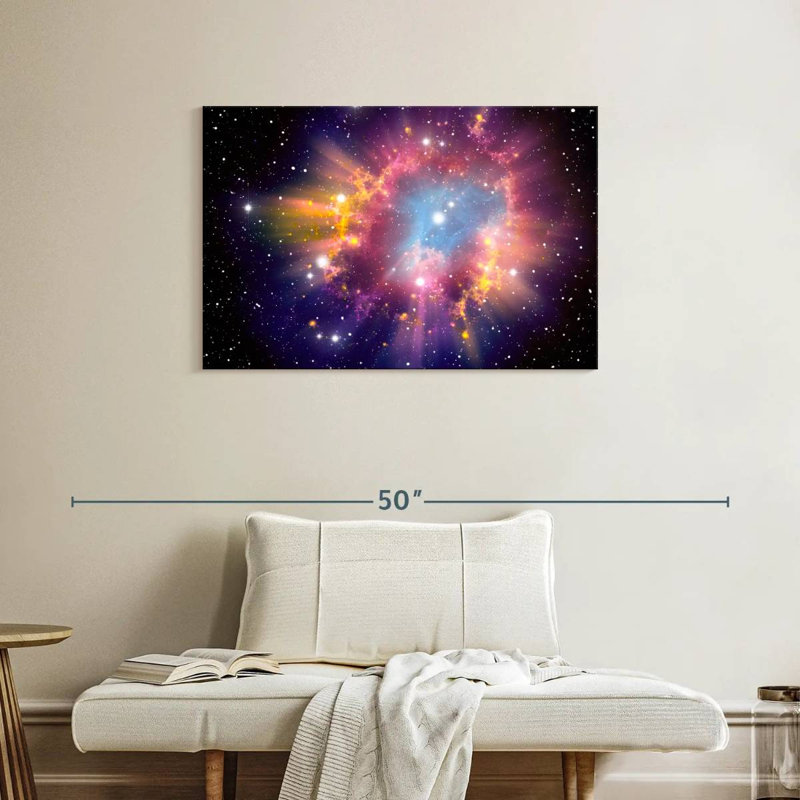 Oberle Stellar Supernova Explosion, 24" H x 36" W