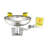 Eyewash Emergency Face Eye Washing Station Stainless Steel Wall-Mounted