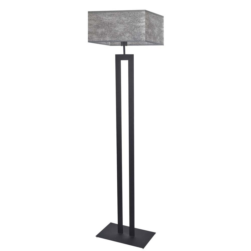 Arsh 161cm Traditional Floor Lamp, Black