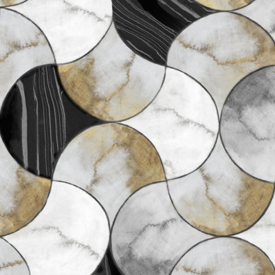 «Hues of Indgio I» par Eva Watts - impression sur toile tendue
