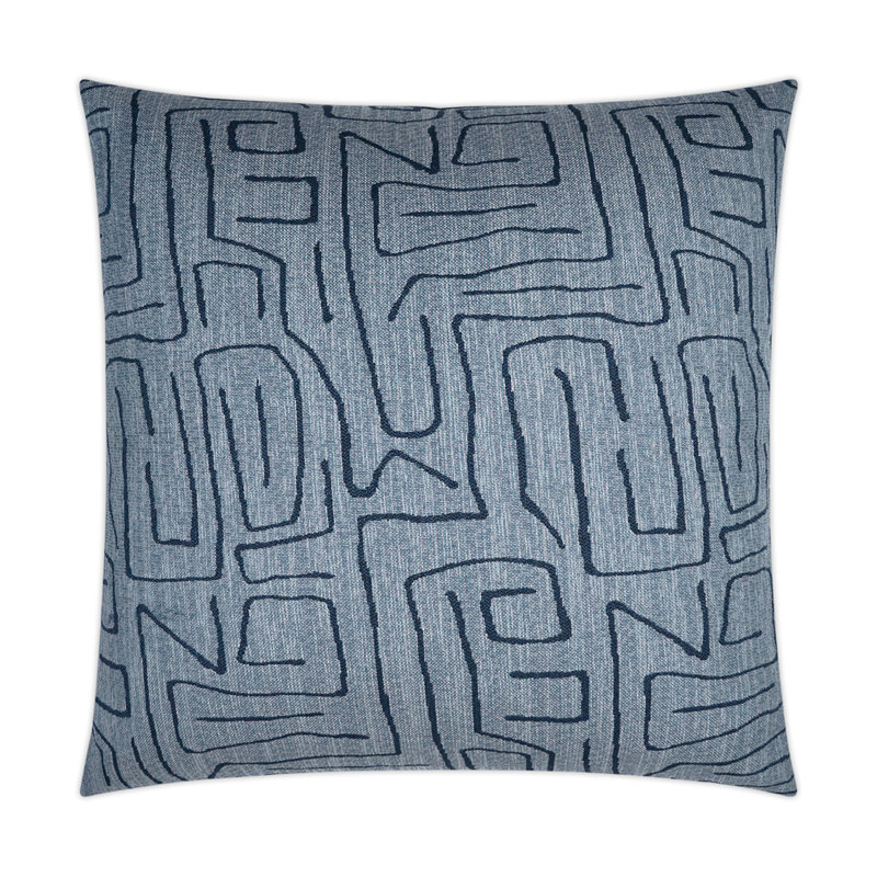Coussin décoratif Novato, Jute, Carré 36 po