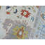 Tapis oriental turc Oushak coloré noué à la main 10 pi 2 po x 14 pi 4 po 7C049BDAAEC84356B5CB929397CC2D24
