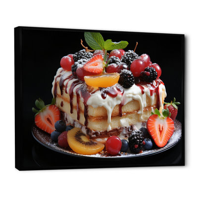 " Tropical Fruits Cake Mmmmmmm "