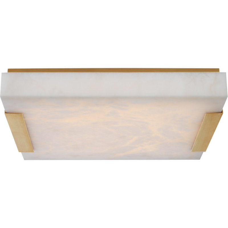 Kelly Wearstler Covet Large Flush Mount, Antique Burnished Brass