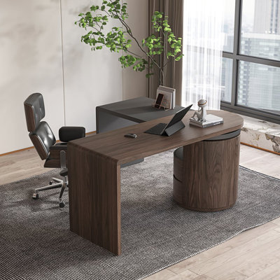 Bureau modulaire en bois 59,8 po L