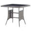 Garden Table 80X80x74 Cm Poly Rattan-568947082-568947081