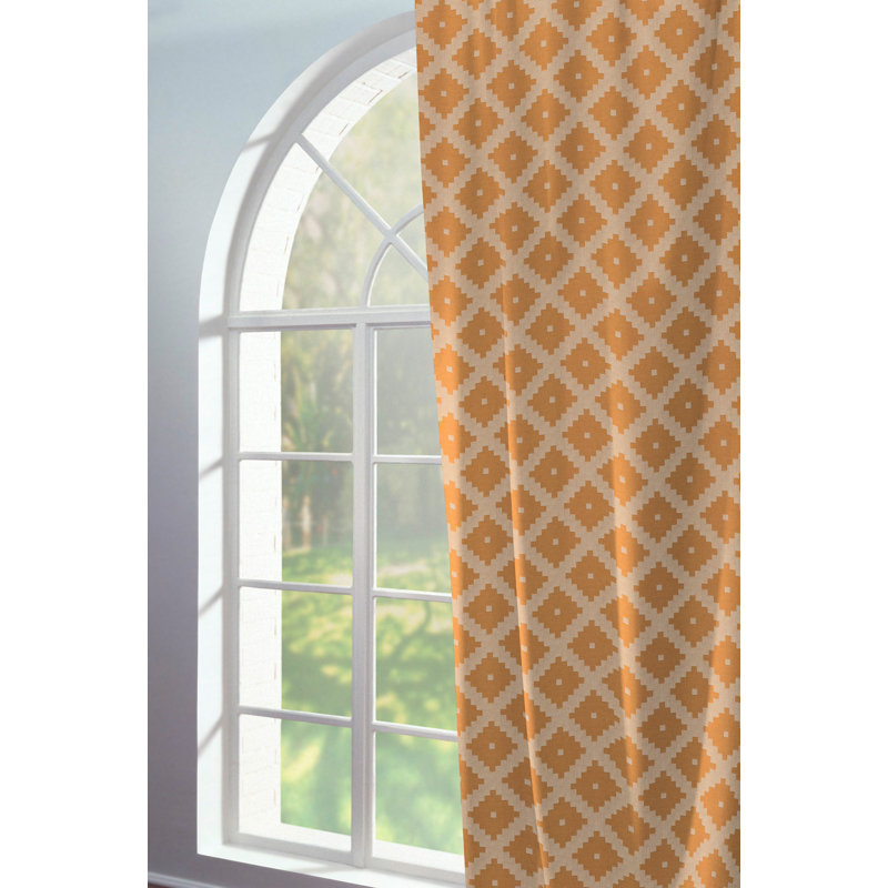 Esteban Pinch Pleat Opaque Single Curtain, Yellow, 145cm Width x 225cm Drop