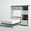 Lit escamotable Armiead avec tablettes et plateau coulissant-1176410720-1176410723