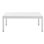 Cloud Coffee Table, Powder Coated White
