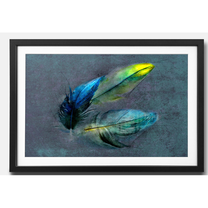 Streetart Easiness - Single Picture Frame Print, 64cm H x 84cm W x 2.2cm D